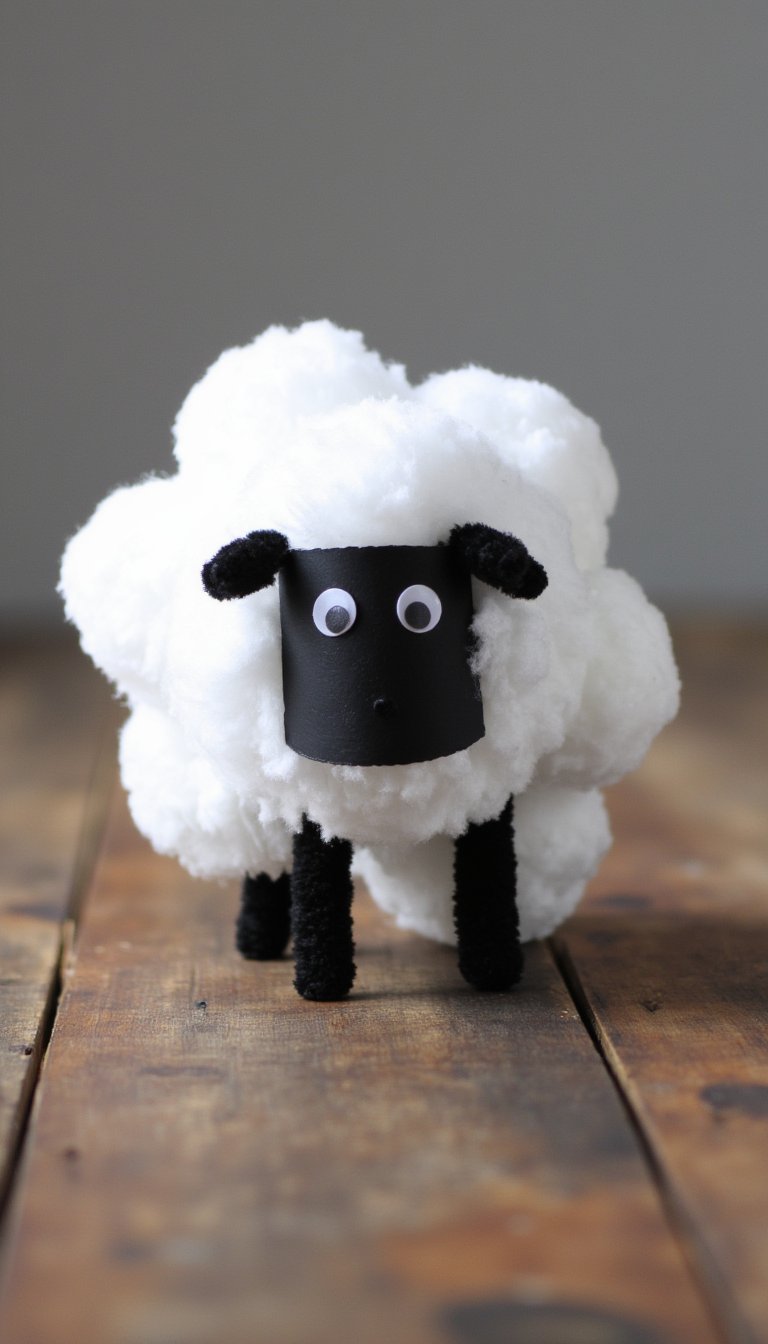 2. Toilet Roll Rollin' Sheep