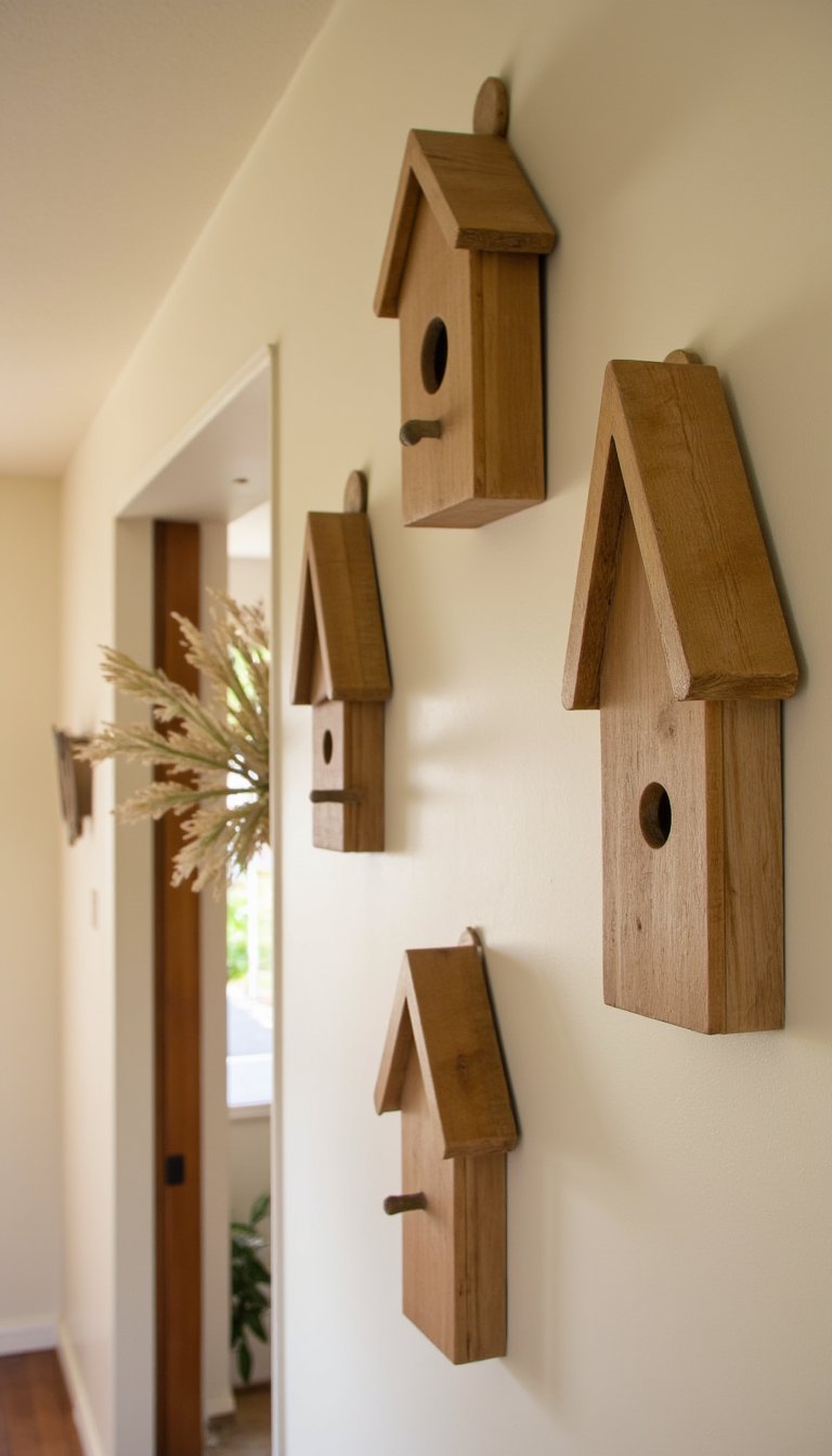 17. A "Birdhouse" Wall Collection