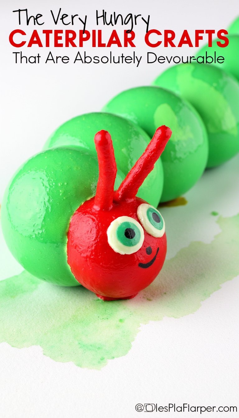 11. "Very Full" Caterpillar Blow Painting