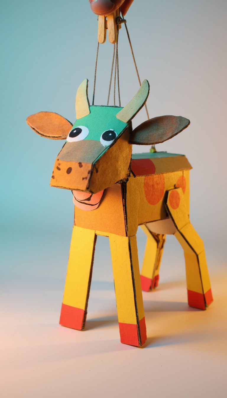 15. Thumbprint Spot Cow Card