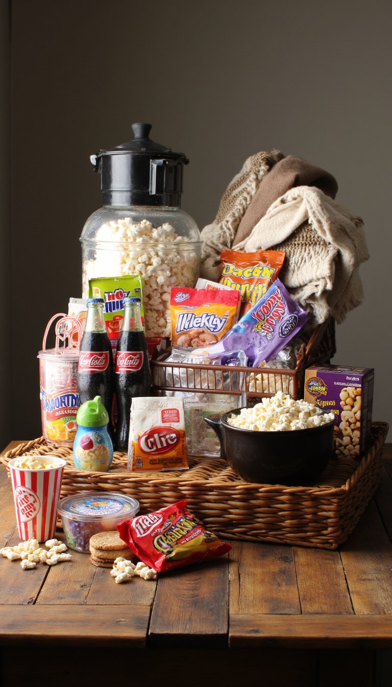 8. The "Movie Night In" Film Festival Basket