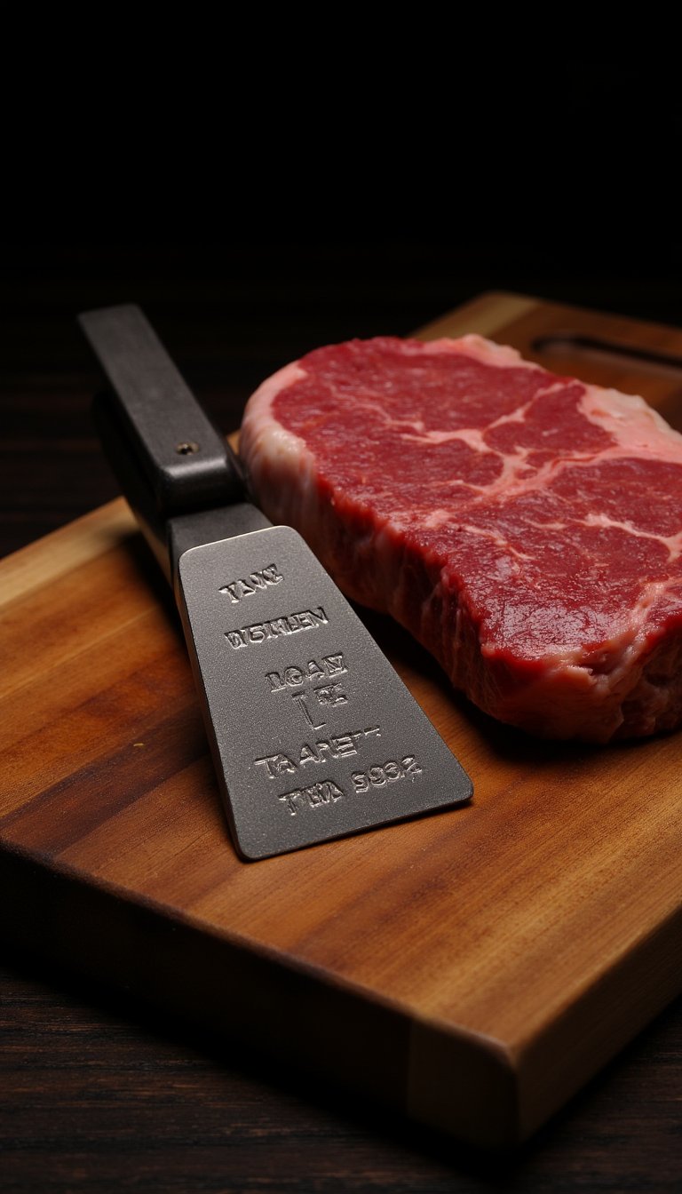 14. Personalized Steak Branding Iron