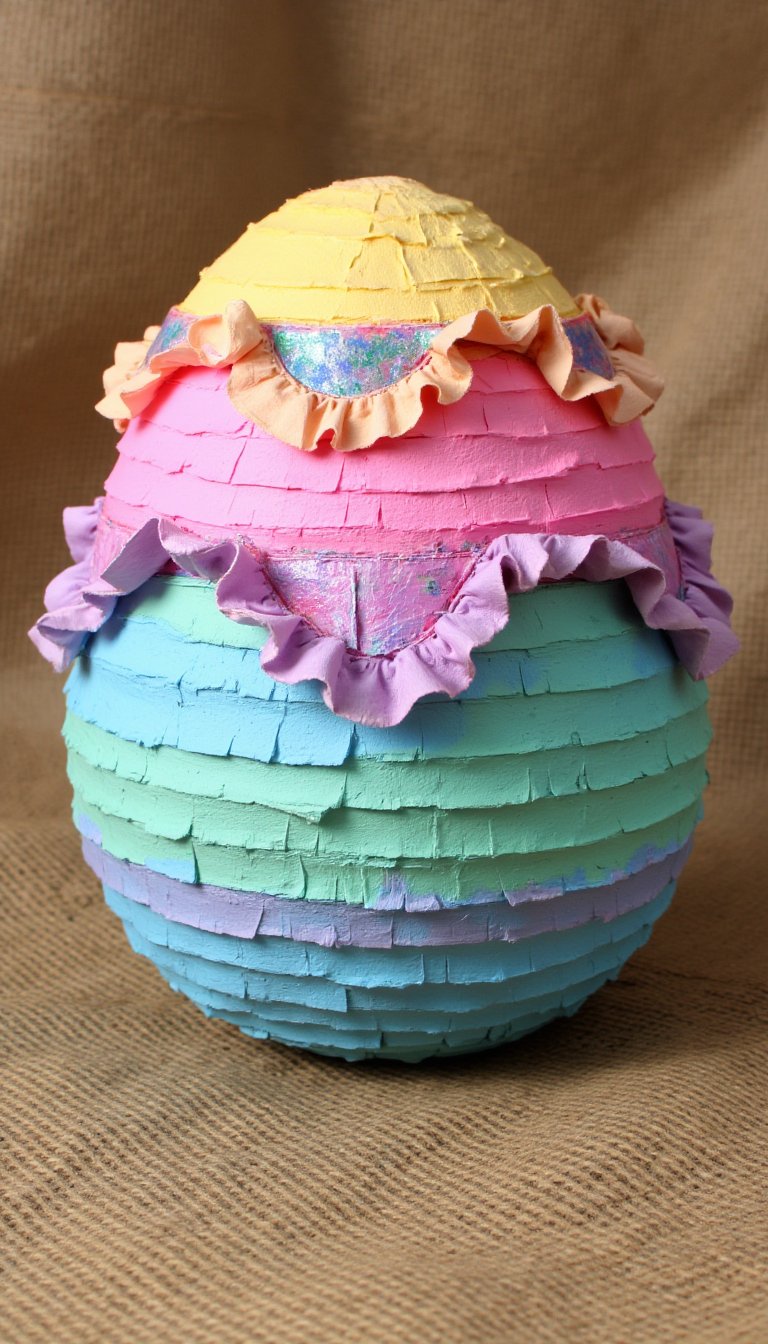 14. Paper Mâché Easter Piñata