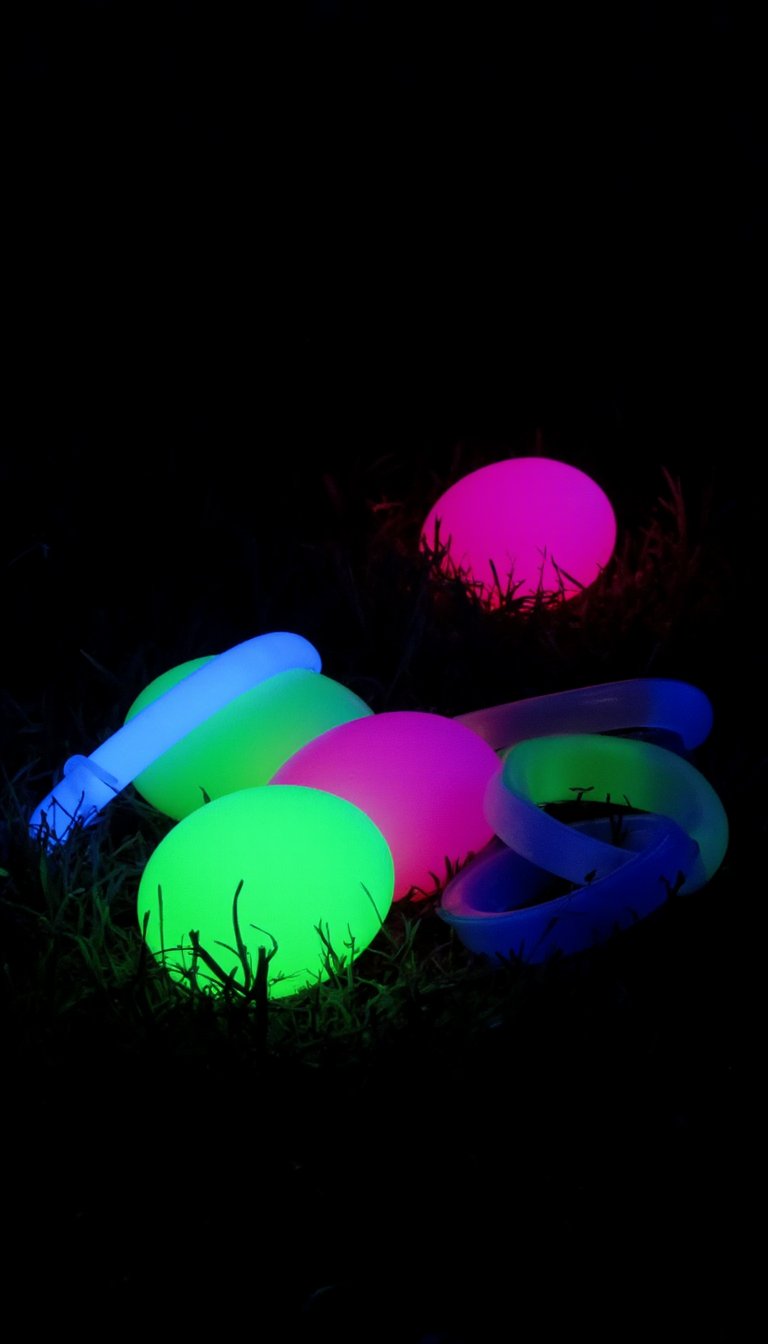 1. Glow-in-the-Dark Egg Hunt