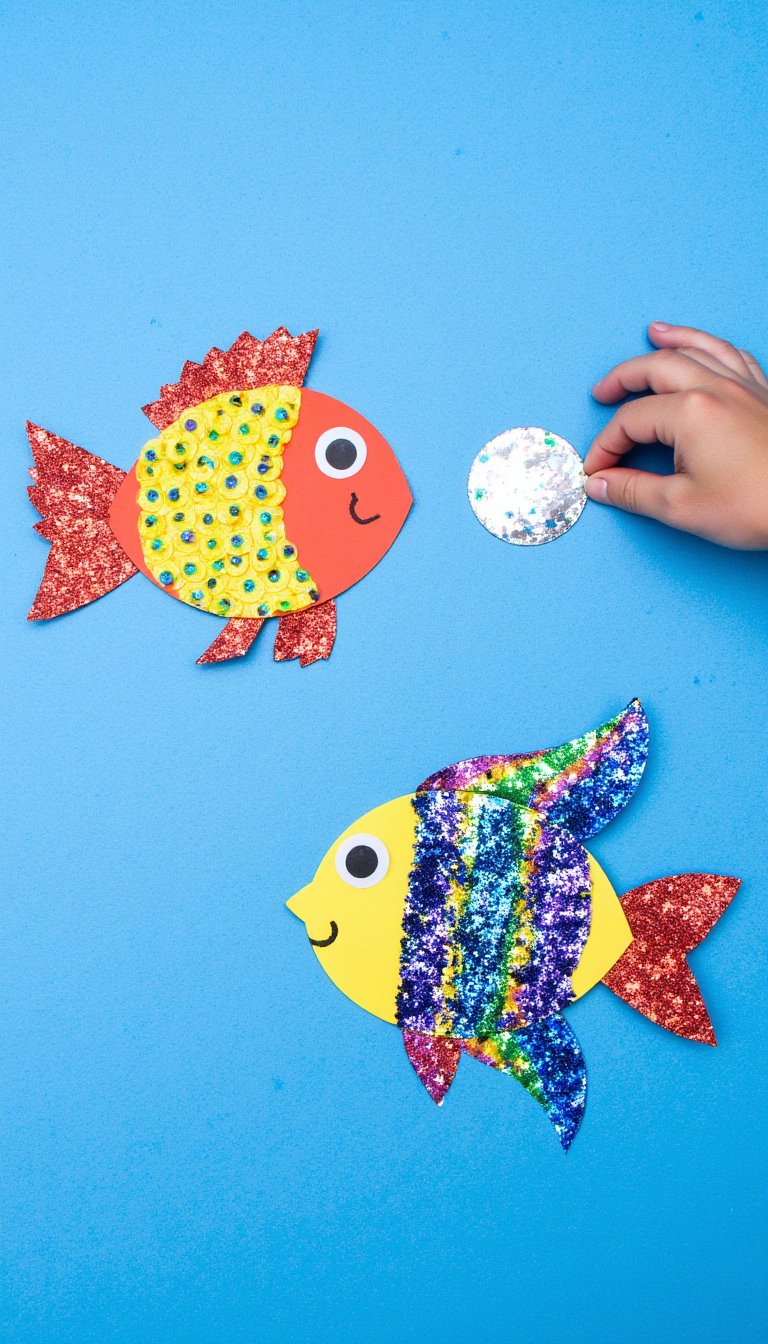 21. The "Share a Scale" Friendship Craft