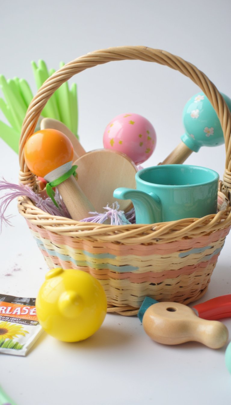 8. Musical Instruments: Maracas or a Tambourine