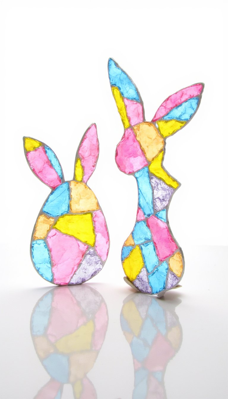 6. "Stained Glass" Window Clings