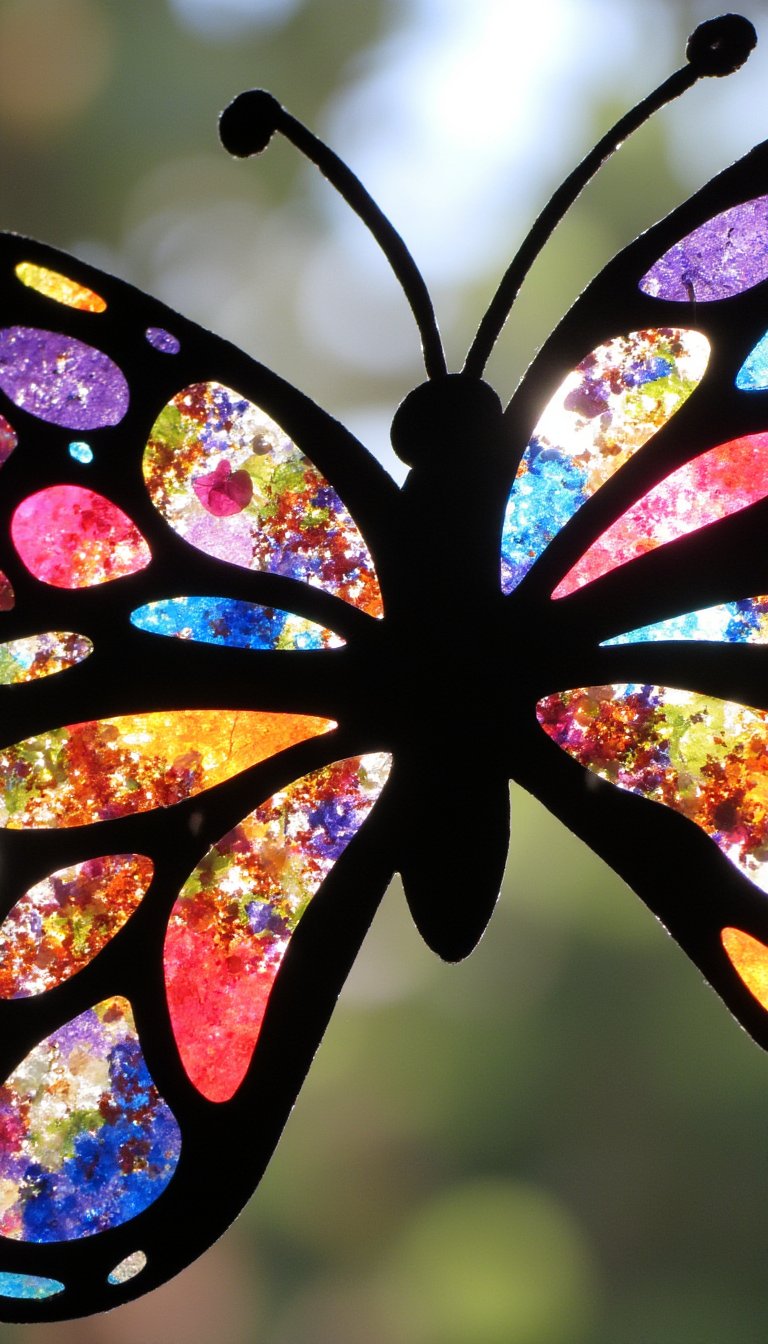 11. Butterfly Suncatchers