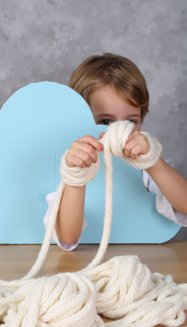 11. Yarn-Wrapped Cloud