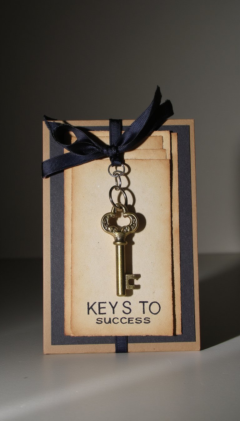 15. "Keys to Success" Card