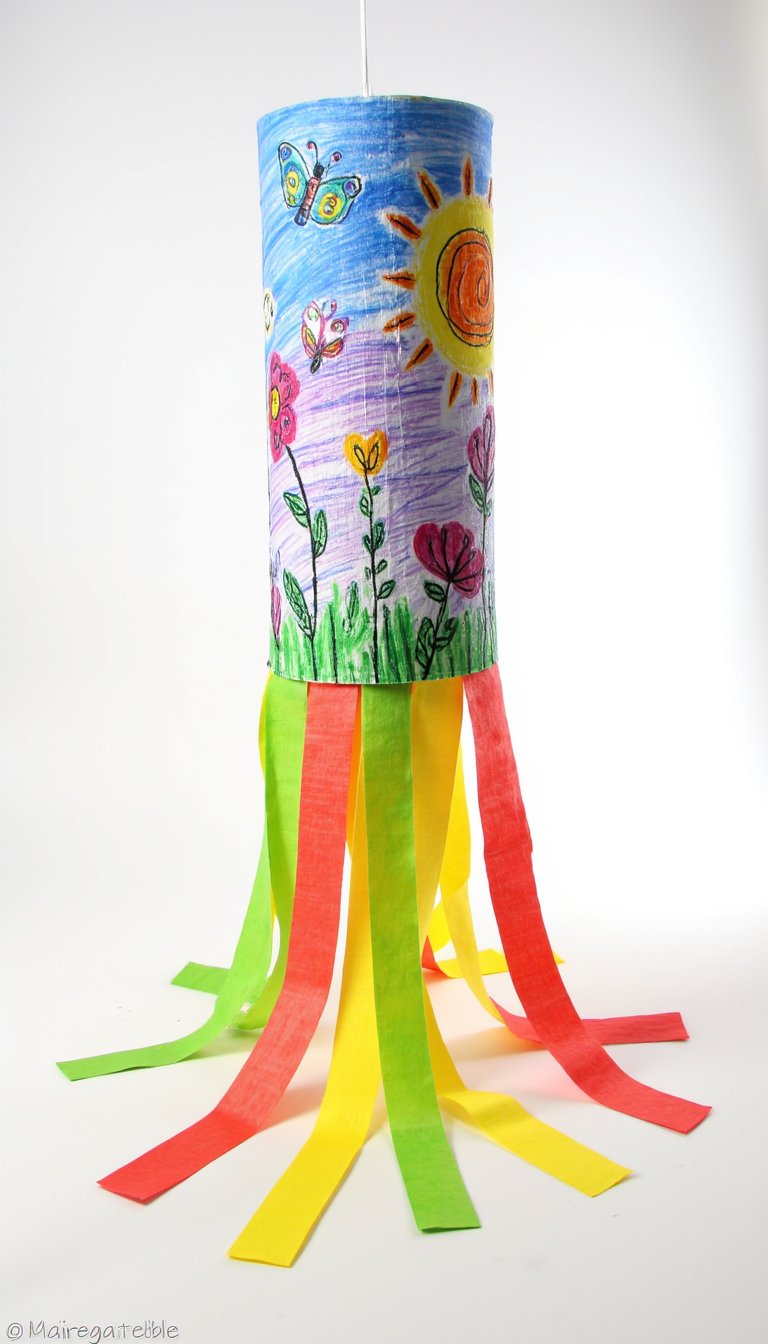 18. Wind Sock with Streamers