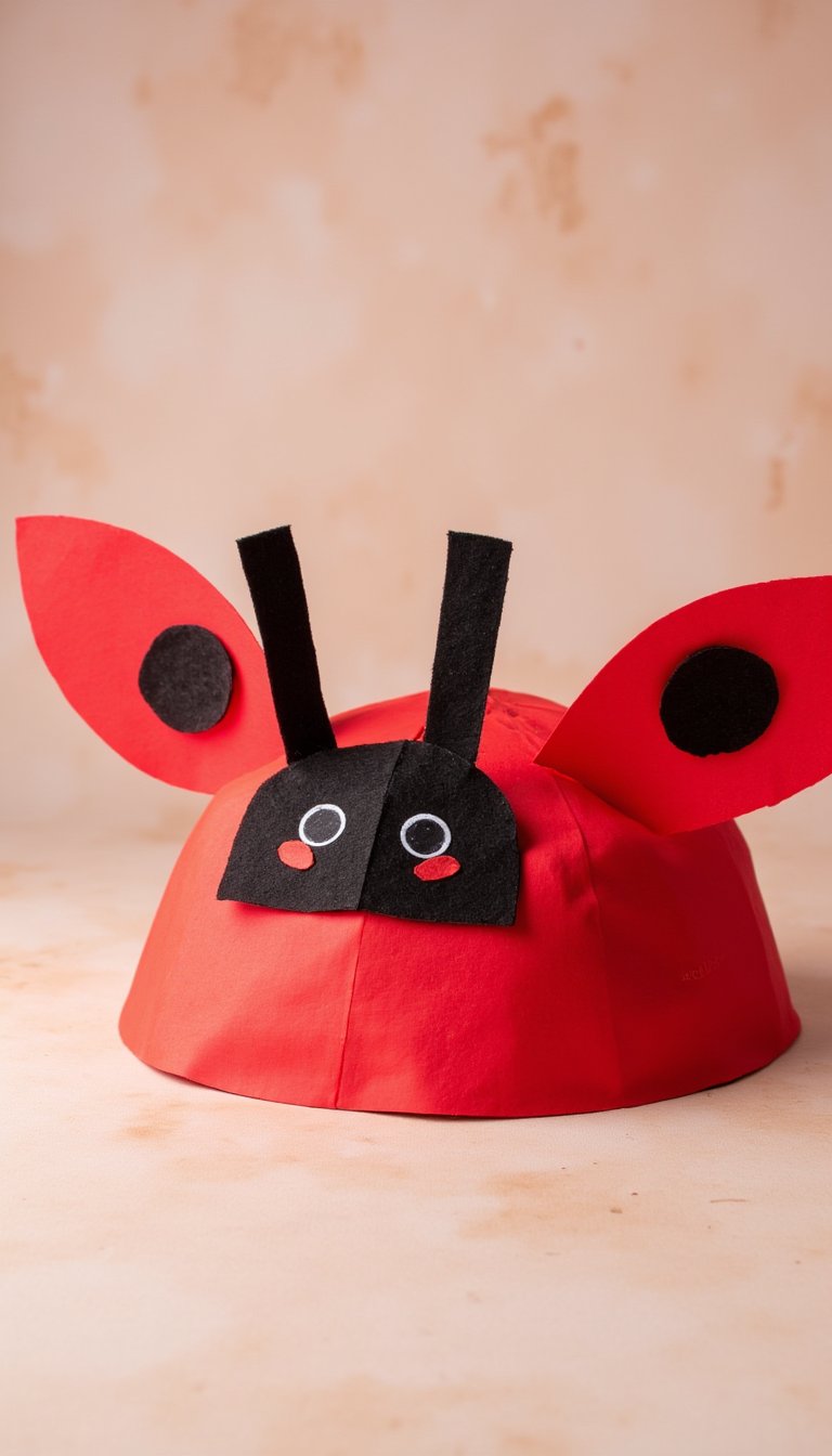 5. Ladybug Hat for Dramatic Play