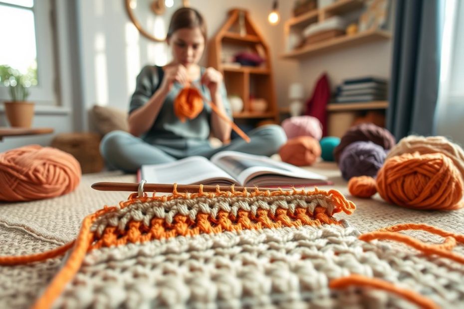 double crochet tutorial