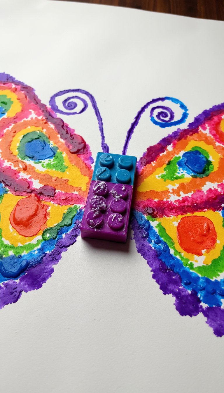 13. LEGO Butterfly Stamp