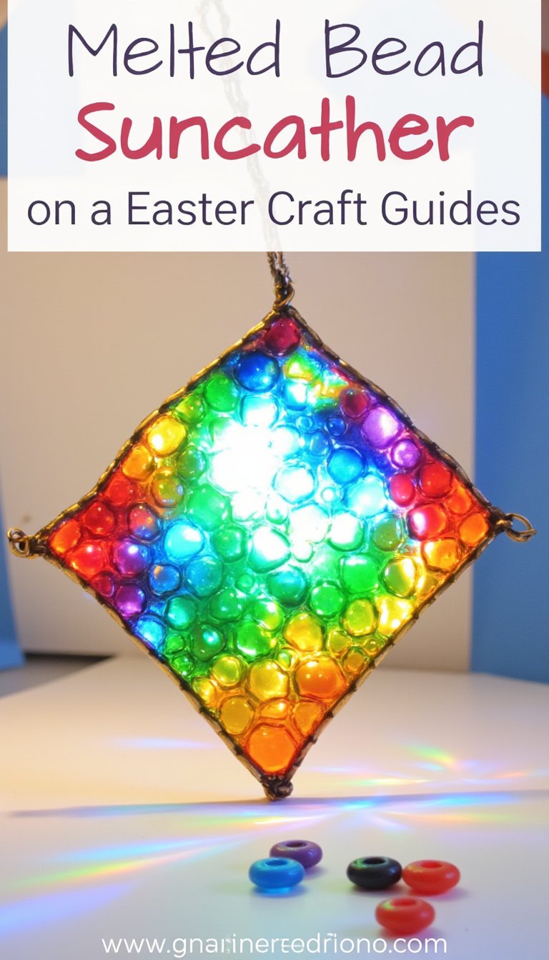16. Melted Bead Suncatchers