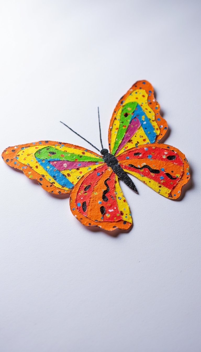 23. The "Scribble Art" Butterfly for Total Beginners