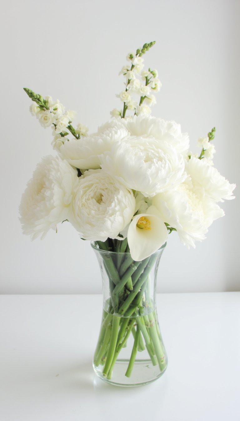 2. The Monochromatic Magic (All White Everything)