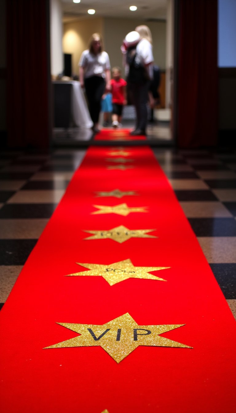 11. VIP Red Carpet Entrance