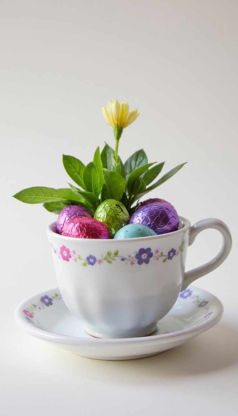 19. Teacup & Saucer Planter