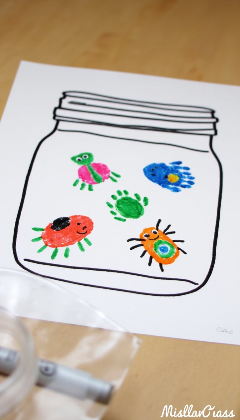 11. Thumbprint Bug Jar
