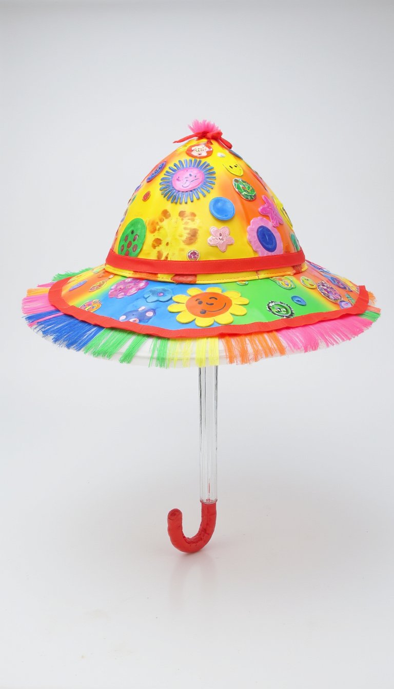 12. Umbrella Hat Dramatic Play