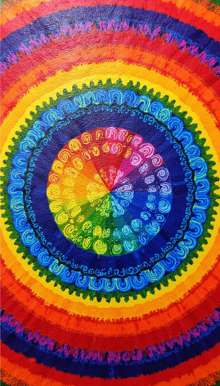 13. Rainbow Mandala