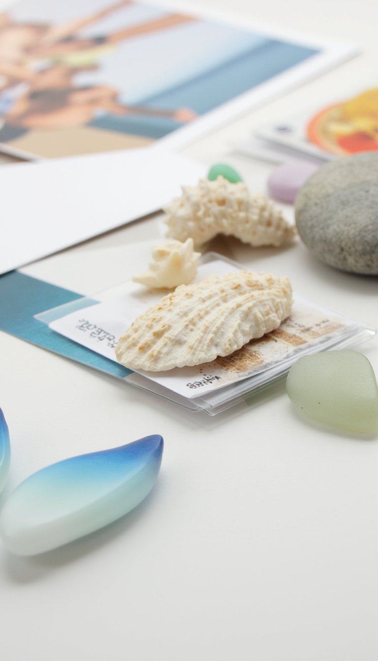 19. Beachcombing Treasure Display