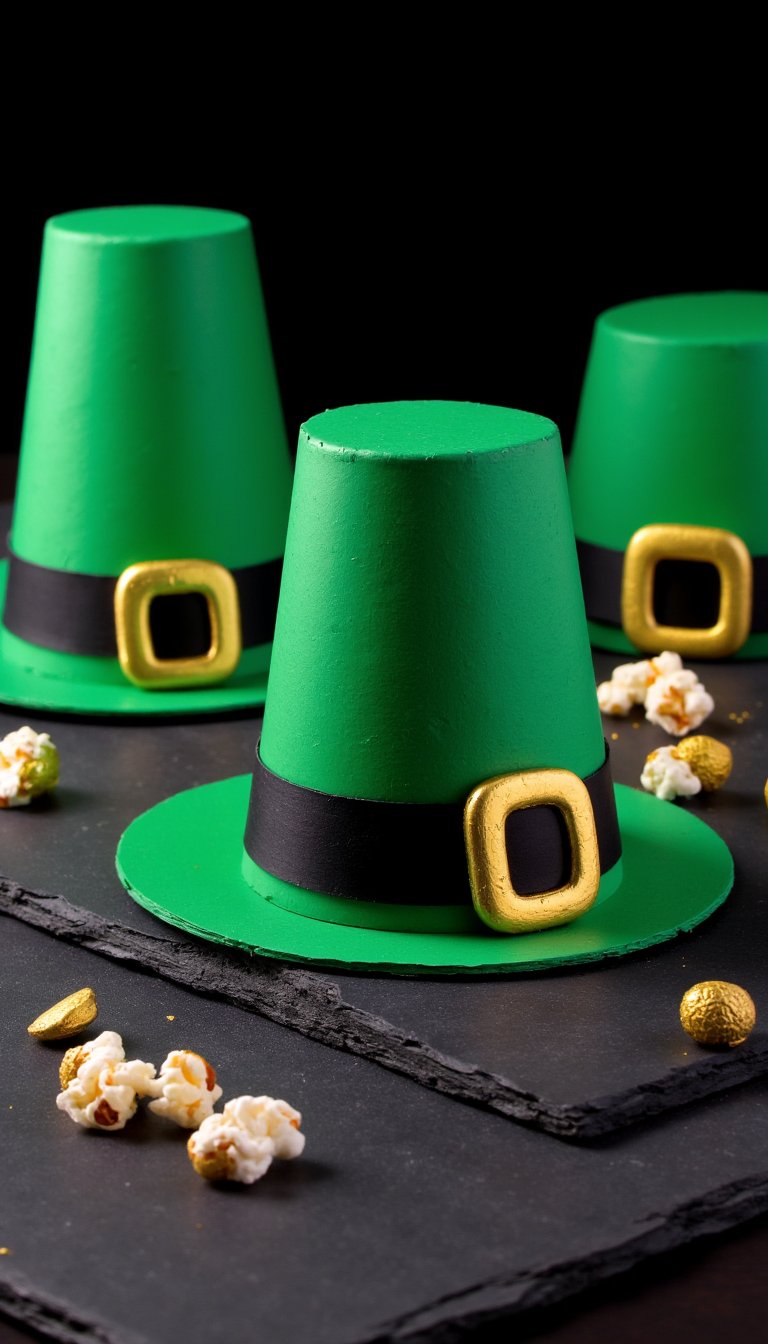 3. Leprechaun Hat Treat Cones