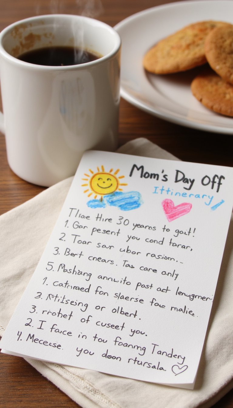 19. A "Mom's Day Off" Itinerary (Supervised by You)