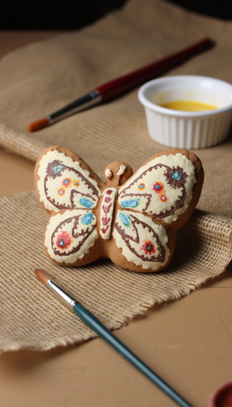 23. Salt Dough Butterfly Ornament