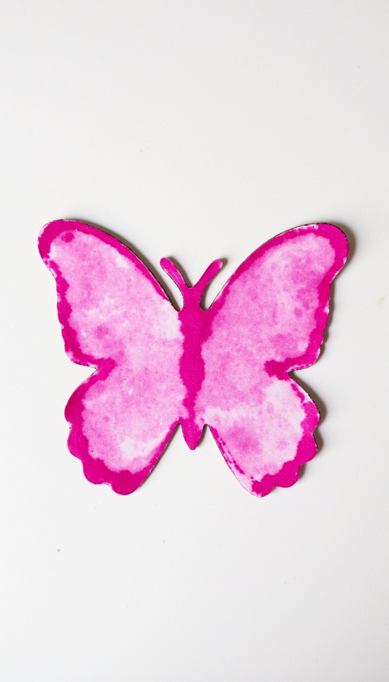 6. Toilet Paper Roll Stamp Butterflies