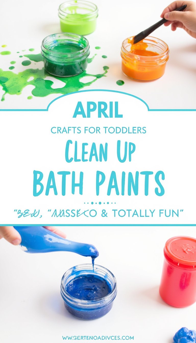 19. “Clean Up” Bath Paints