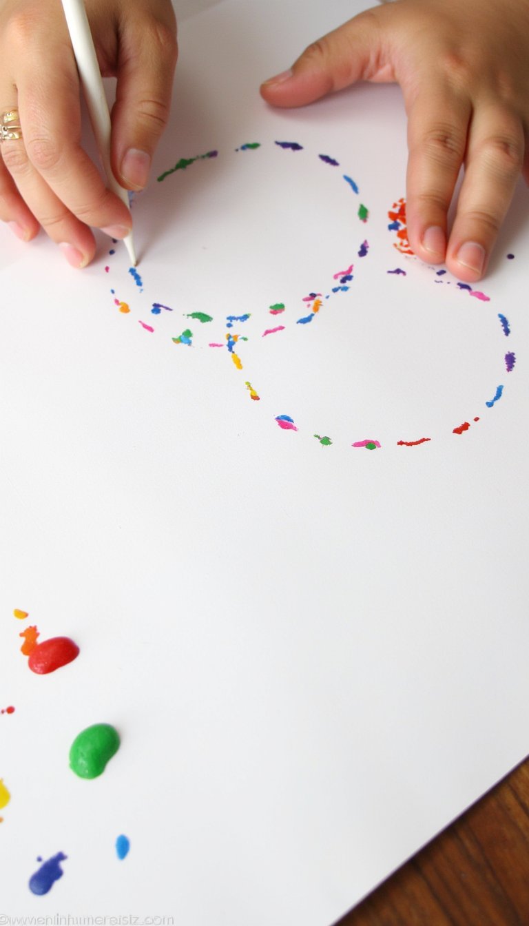 17. Q-Tip Dot Painting