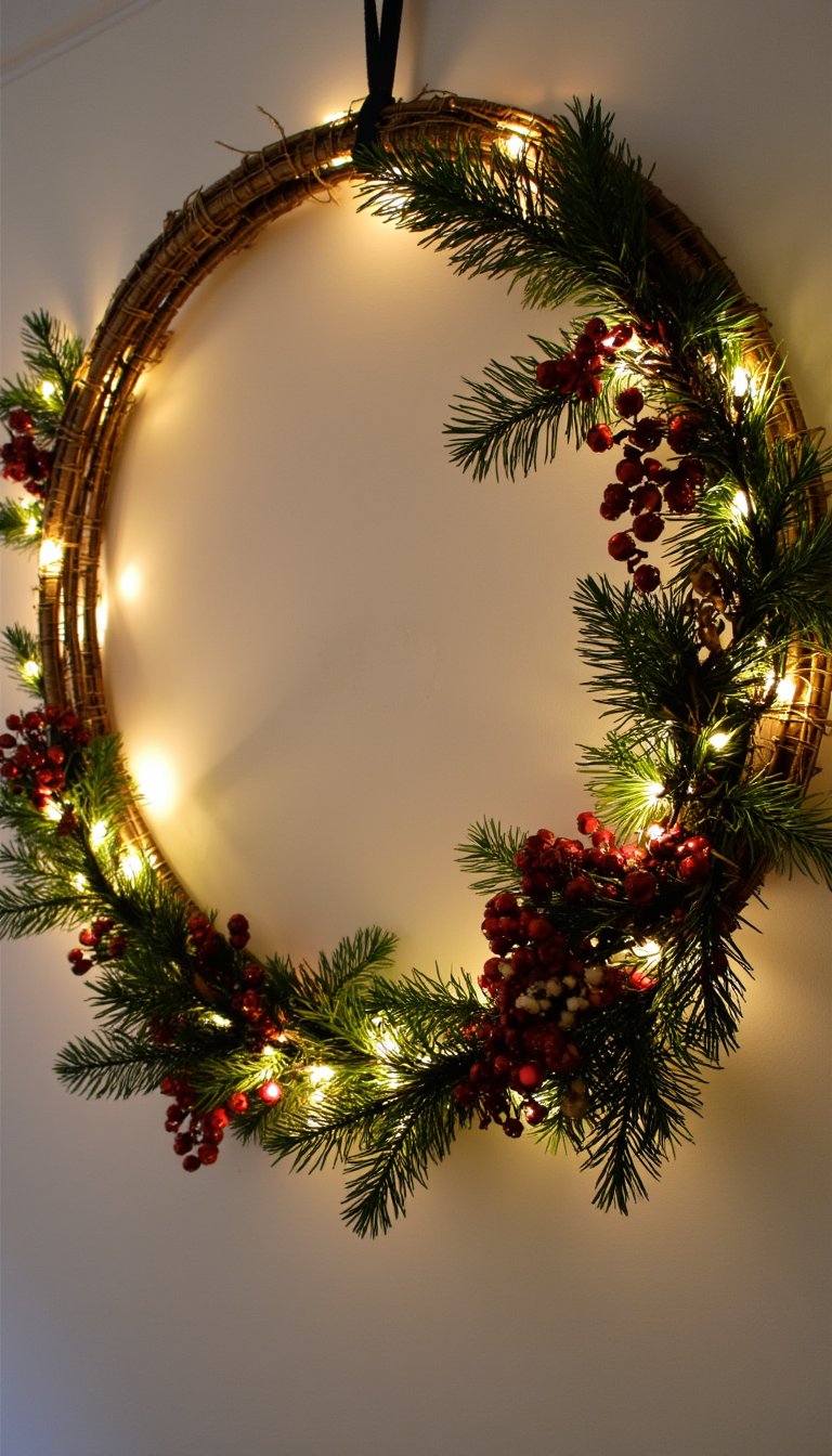 4. A Statement Holiday Wreath