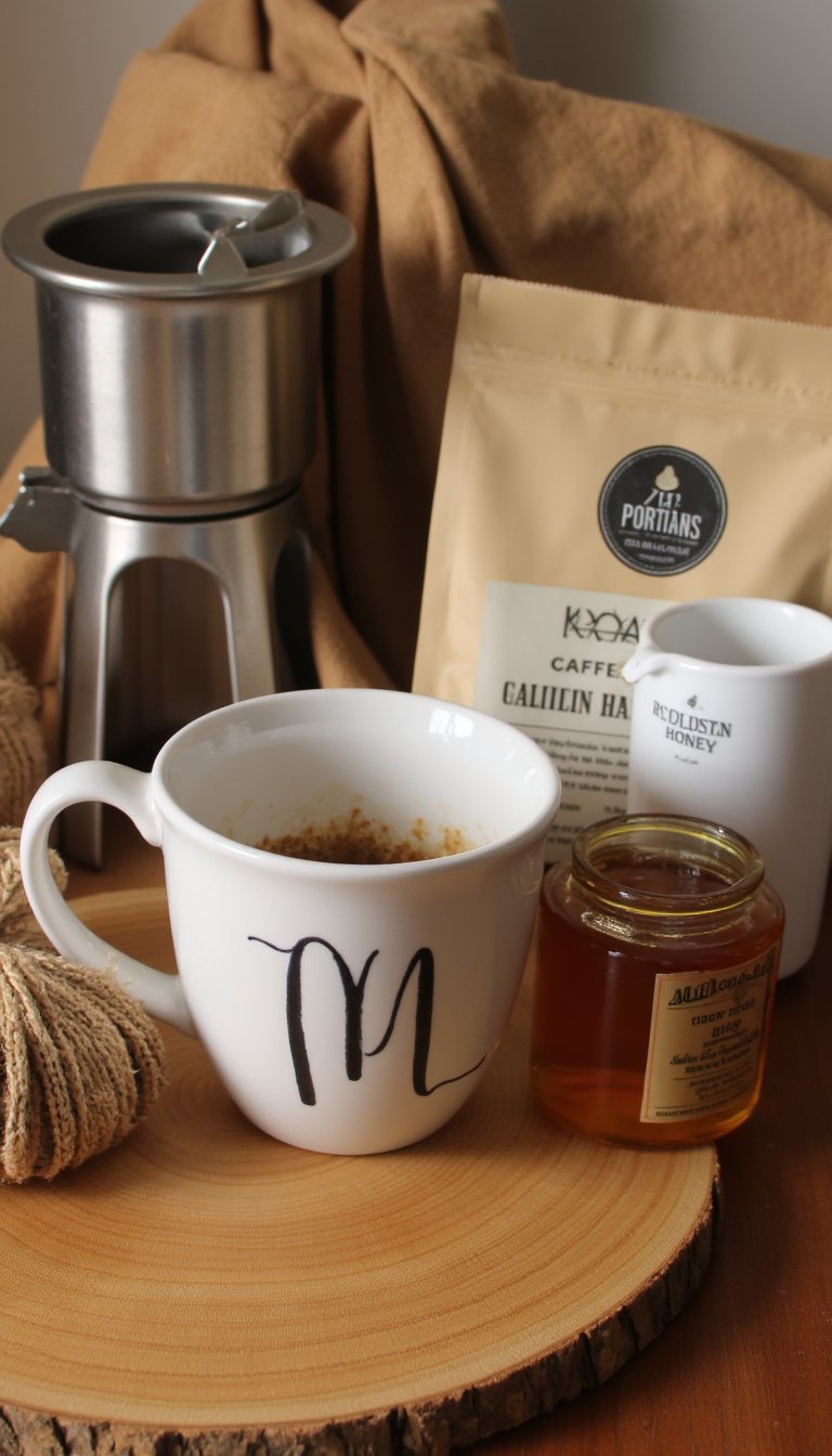 1. The "Morning Sanctuary" Coffee & Tea Basket