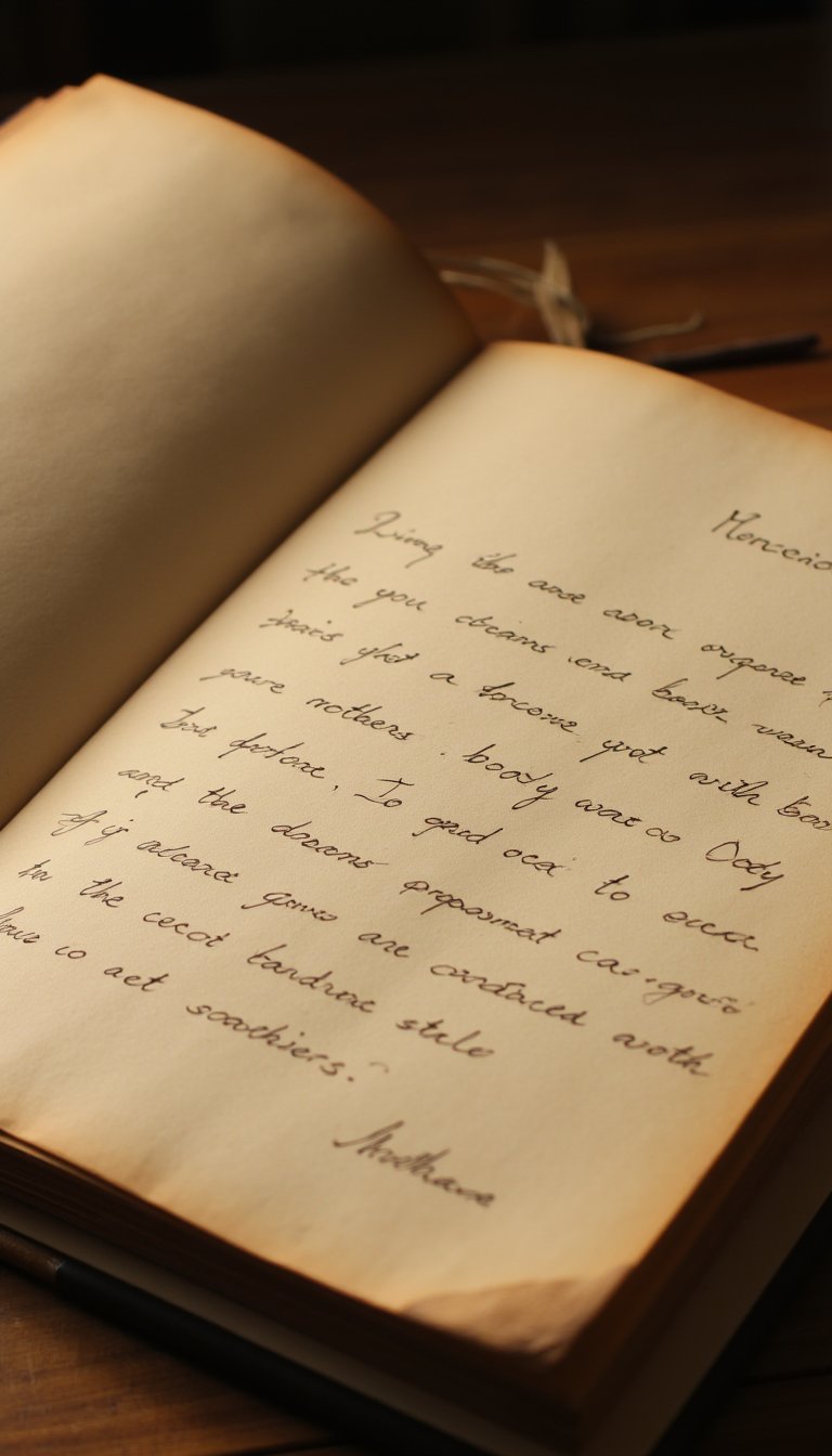 17. A Handwritten Letter. Seriously.