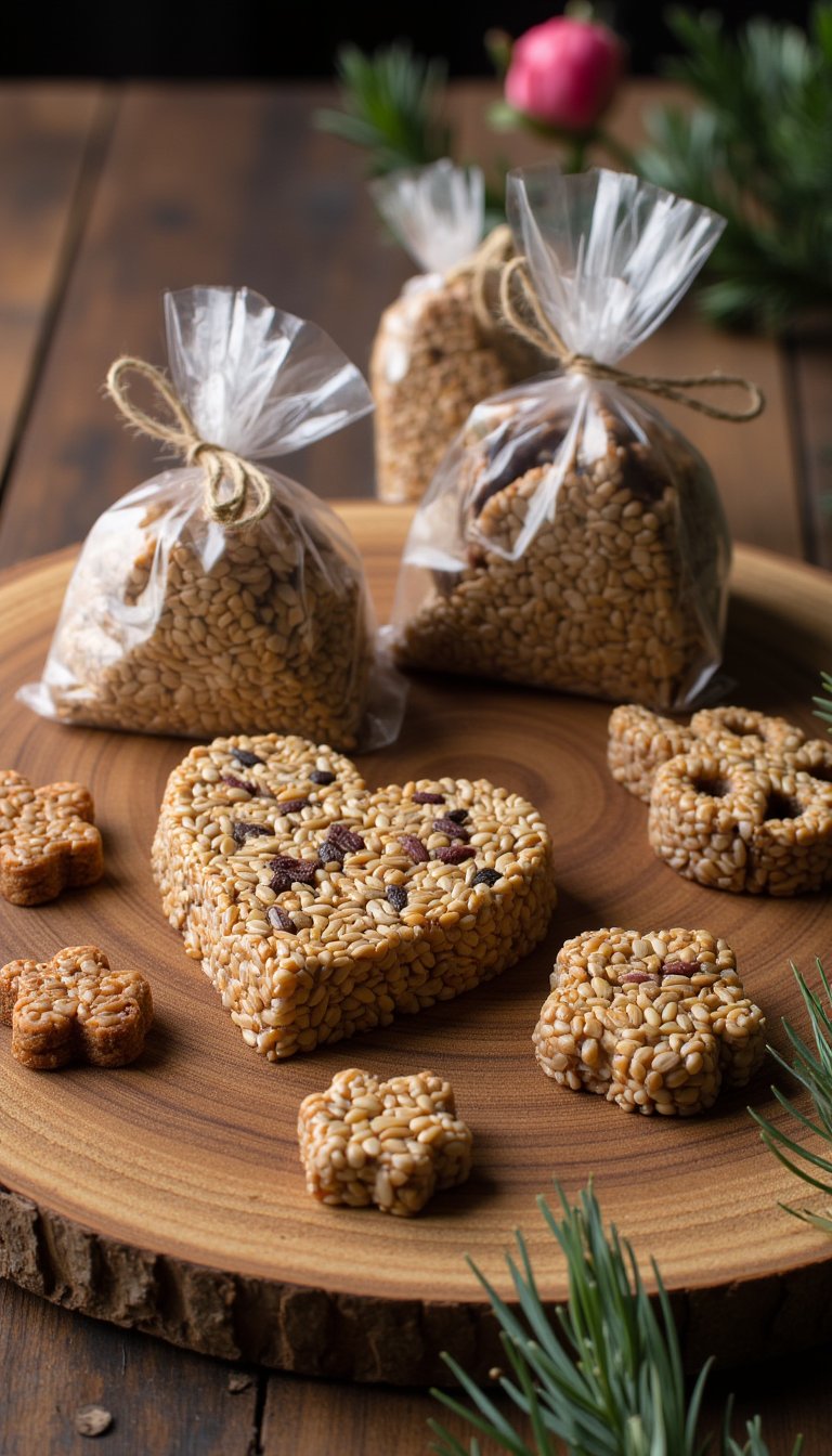 11. Birdseed Ornaments & Cakes