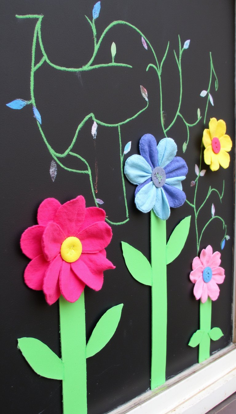 5. Chalkboard Window Garden