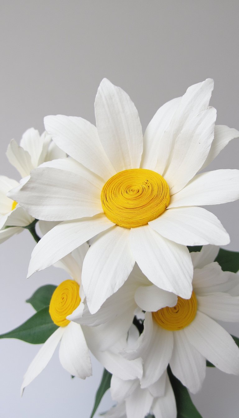 4. Quilled Paper Daisies