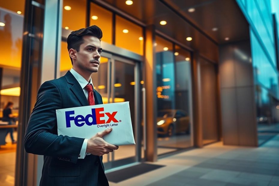 how to fedex a letter overnight