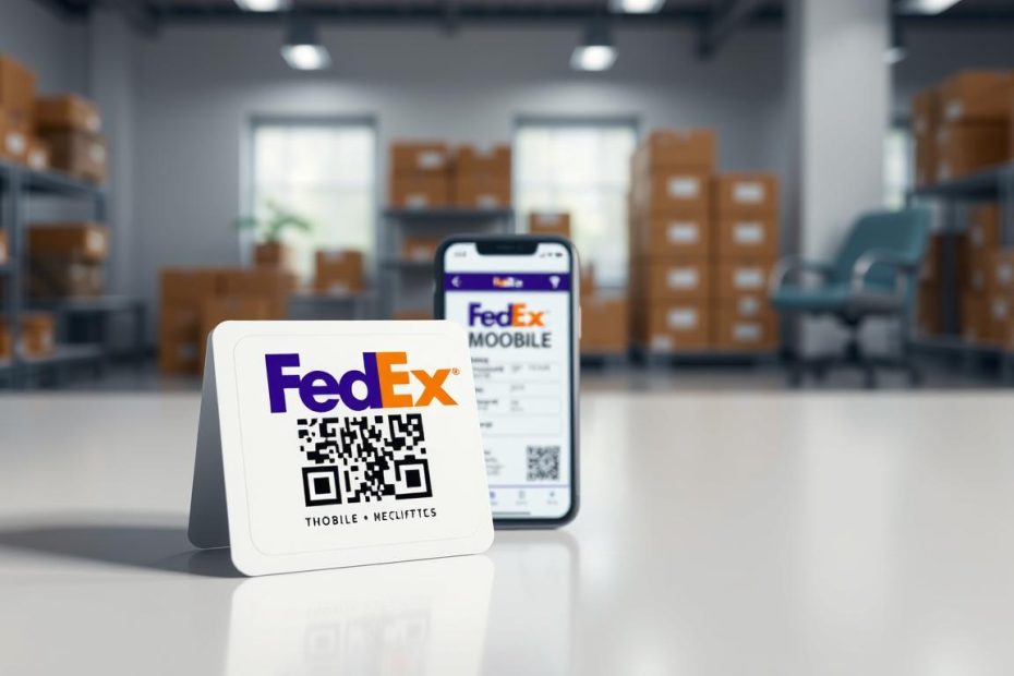 how to get qr code for fedex shipping label