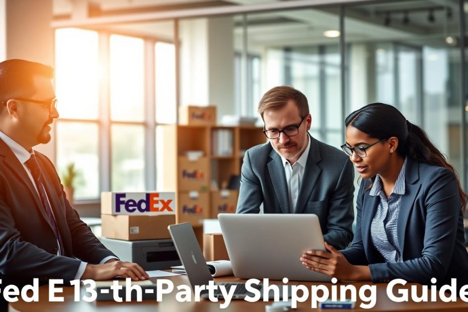 how to ship fedex 3rd party