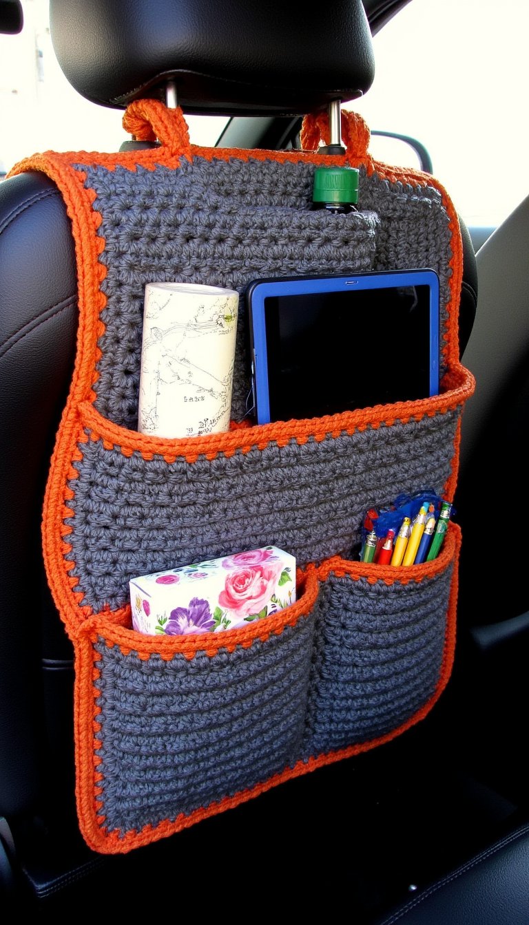 6. Back-of-Seat Organizer Pockets