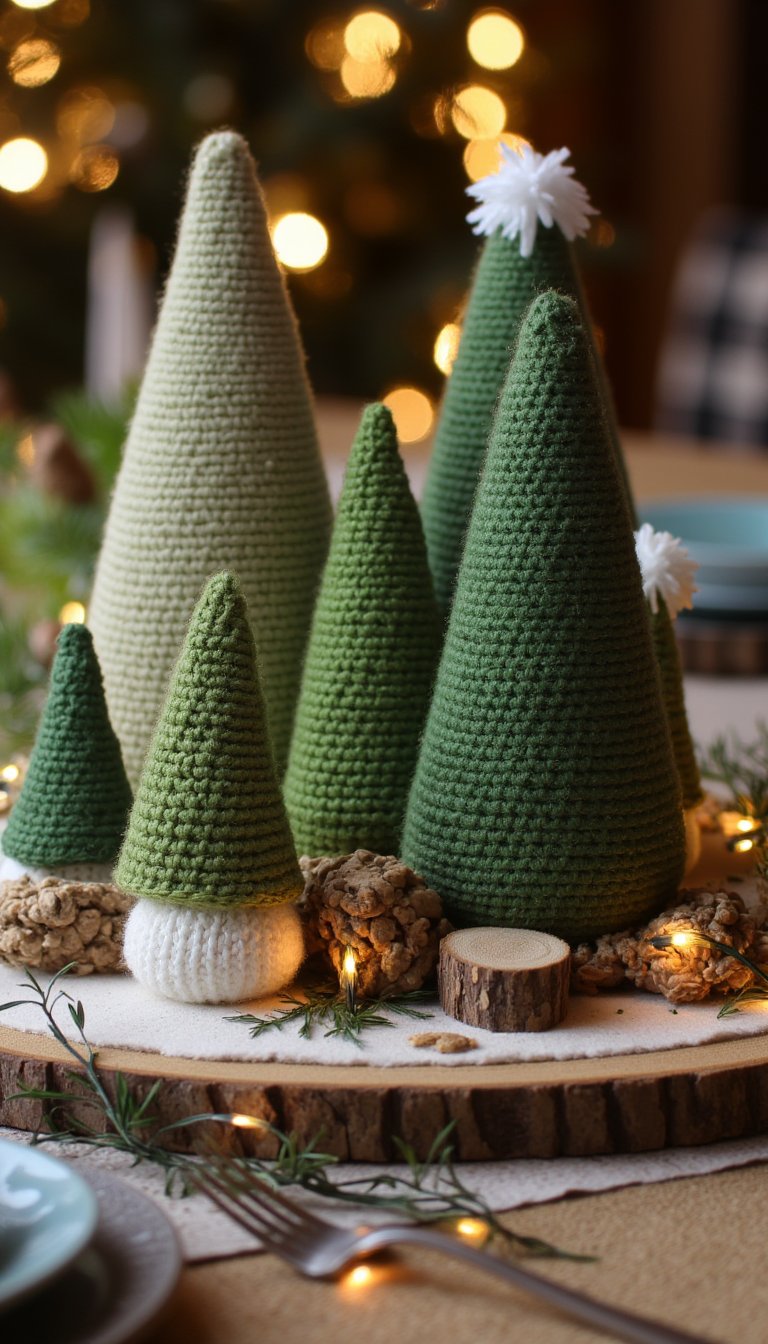24. Tiny Tree Forest Centerpiece