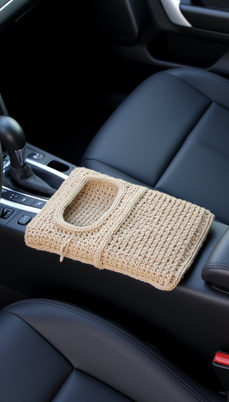 1. The Center Console Cozy (AKA The Phone & Snack Caddy)