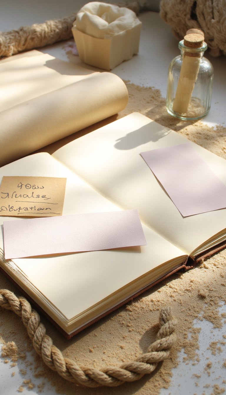 16. The "Messages in a Bottle" Future Hopes Book