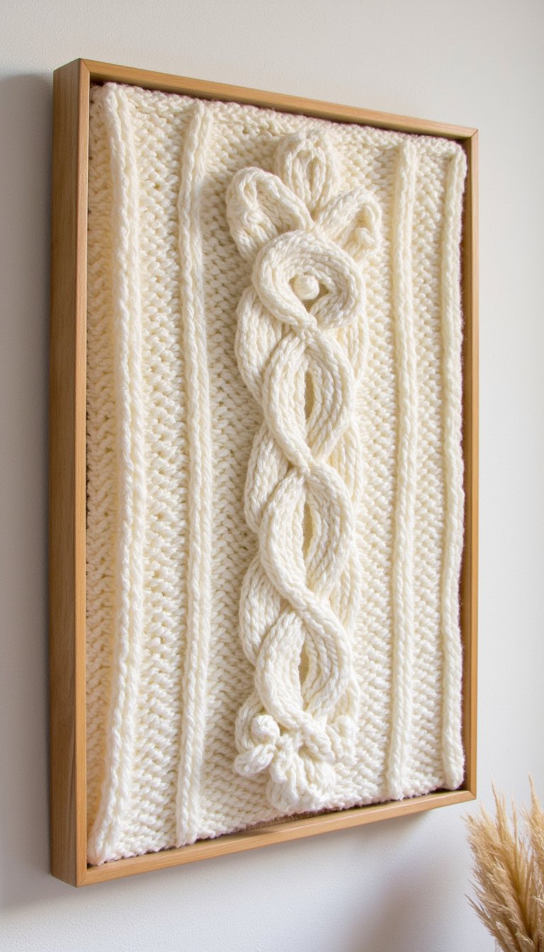 13. The Cozy Cable-Knit Panel
