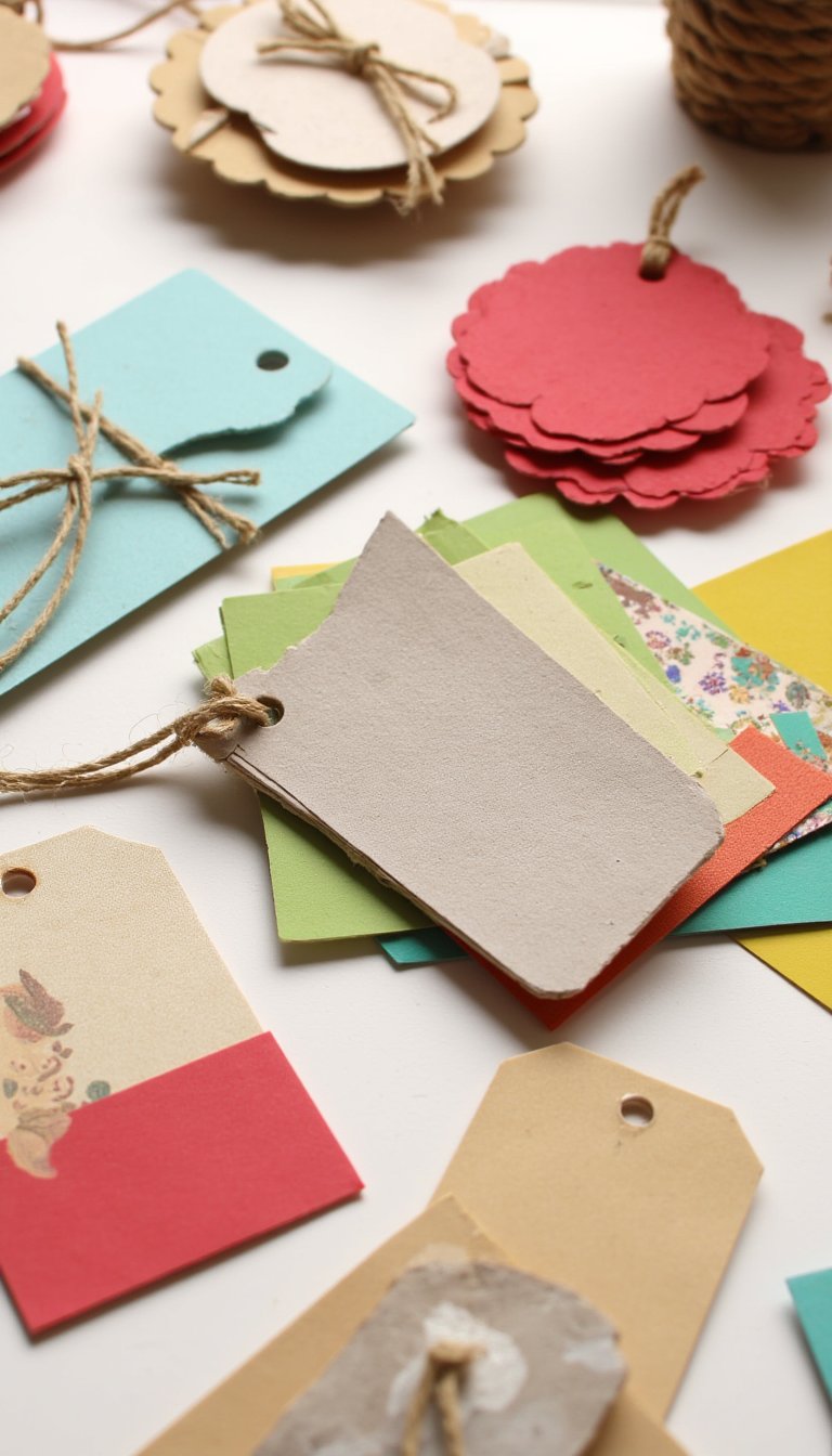 2. Stunning Handmade Gift Tags