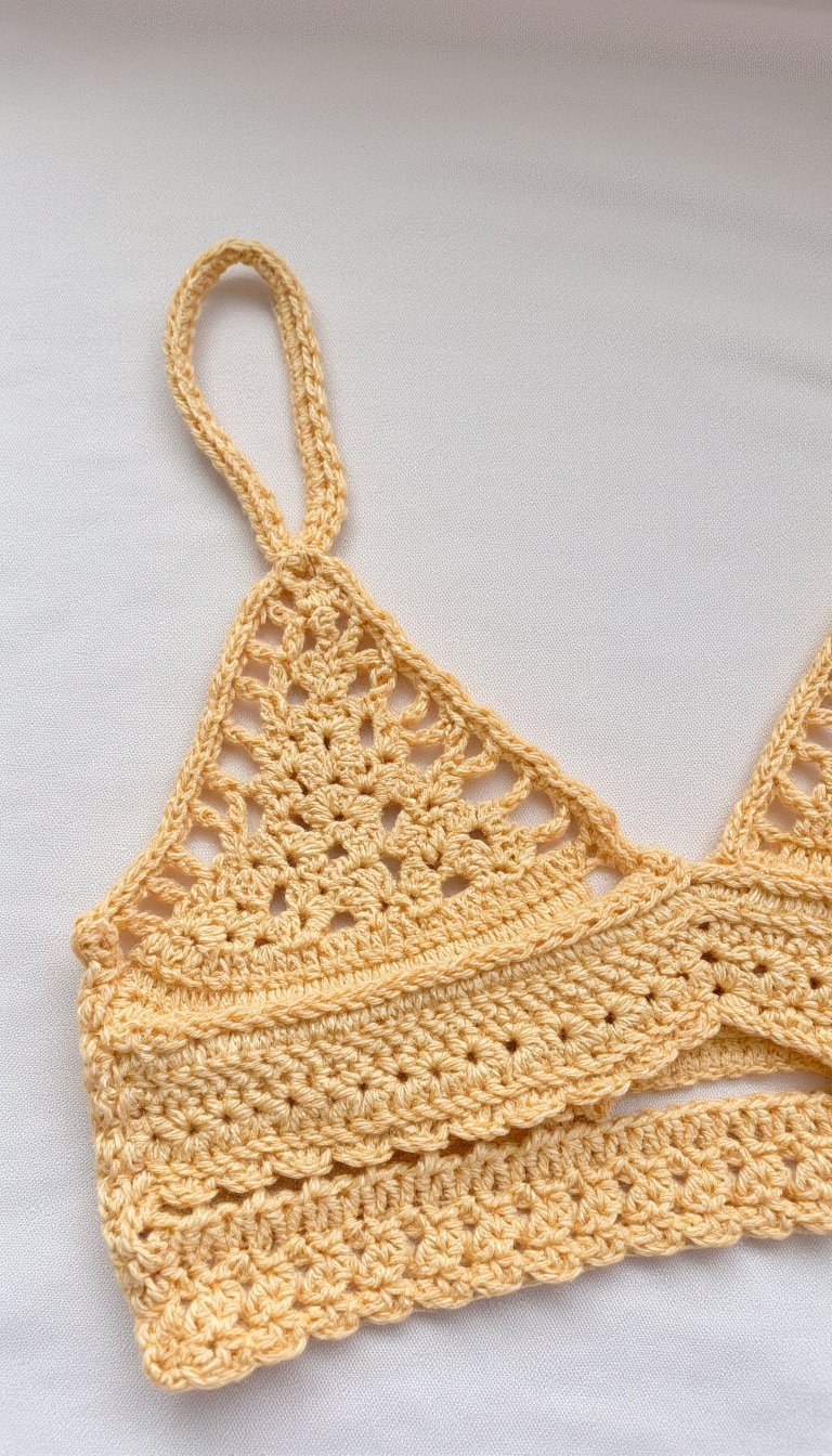 6. Quick & Easy Triangle Bralette