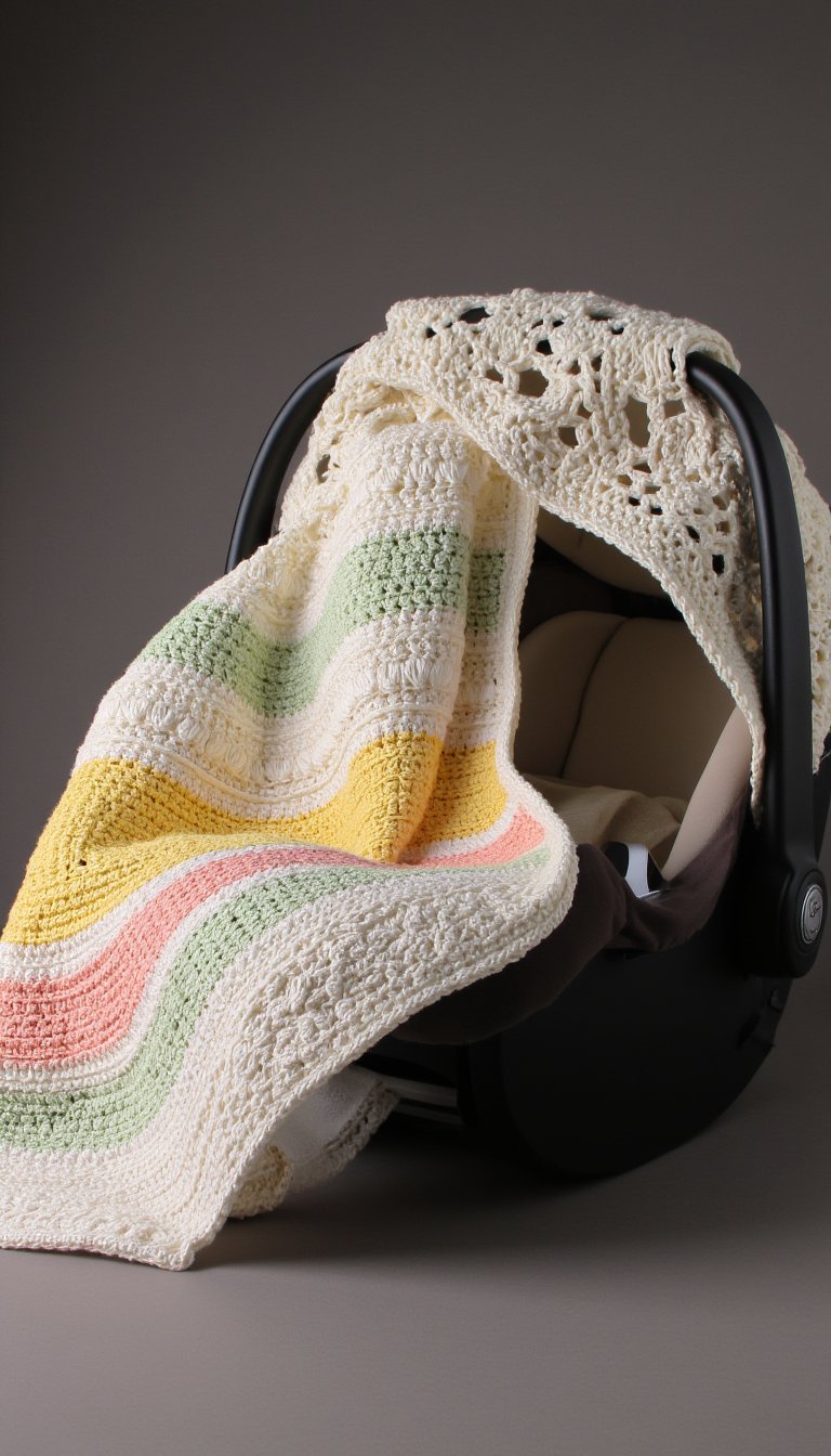 25. Baby Car Seat Canopy or Blanket